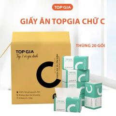 1 Thùng 20 Gói Giấy Topgia - Giấy Chữ C
