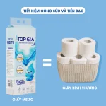 1 Thùng 4 Bịch Giấy Vệ Sinh Topgia Melto