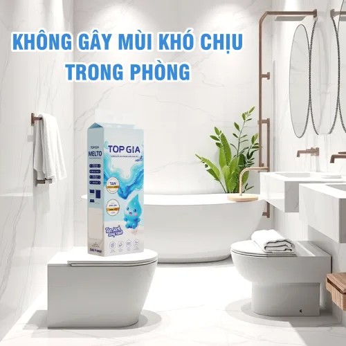 1 Thùng 4 Bịch Giấy Vệ Sinh Topgia Melto