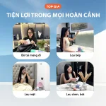 1 Thùng 40 Gói Giấy Ăn Topgia 3 Màu