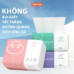 1 Thùng 40 Gói Giấy Ăn Topgia 3 Màu
