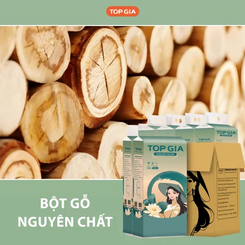 1 Thùng 6 Bịch Giấy Rút Đáy Topgia Sắc Việt