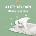1 Thùng 6 Bịch Giấy Rút Đáy Topgia Sắc Việt
