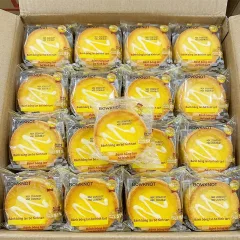 1 Thùng Bánh Bông Lan BOWKNOT Phô Mai Hình Tart - Thùng 24 Cái