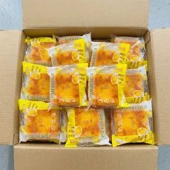 1 Thùng Bánh Bông Lan BOWKNOT Vị Chà Bông Lòng Đỏ Trứng Muối 2kg - Thùng 24 Cái