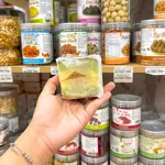 1 Thùng Bánh Bông Lan Tam Giác CHUNSANJIAO Vị Trà Xanh - Màu Xanh Lá