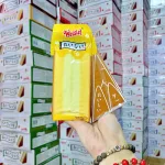 1 Thùng Bánh Bông Lan Tam Giác Weisiel Vị Phô Mai 2kg - Thùng 20 Cái