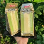 1 Thùng Bánh Bông Lan Tam Giác Weisiel Vị Trà Xanh - Thùng 20 Cái