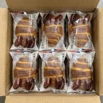 1 Thùng Bánh Croissant NORBETA Vị Socola 2kg - Thùng 33 Cái
