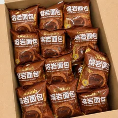 1 Thùng Bánh Mì Nhân Chảy Obalab Vị Socola - Thùng 35 Cái