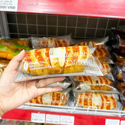 1 Thùng Bánh Mì Sừng Bò WEICHUDAO Salad - Thùng 26 Cái