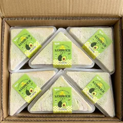 1 Thùng Bánh Sandwich Weisiel Tam Giác Vị Bơ - Thùng 32 Cái