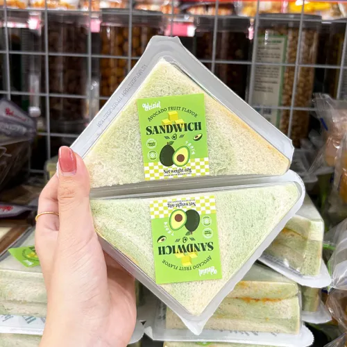 1 Thùng Bánh Sandwich Weisiel Tam Giác Vị Bơ - Thùng 32 Cái