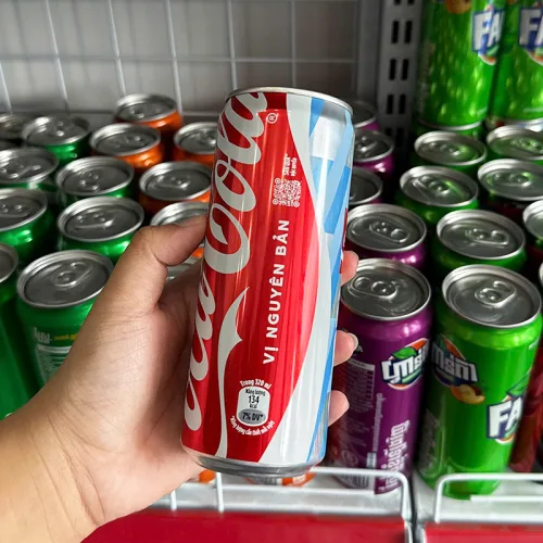 1 Thùng Nước Ngọt Coca Cola Vị Nguyên Bản Lon (320ml*4 hộp*6 lon)