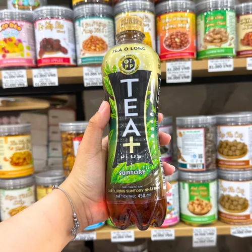 1 Thùng Trà Ô Lông Tea + Plus Vị Truyền Thống 450ml/Chai