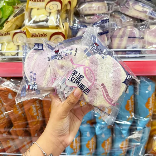 3 Bánh Mì Hamburger HAALVDE Vị Khoai Môn, Vị Chà Bông