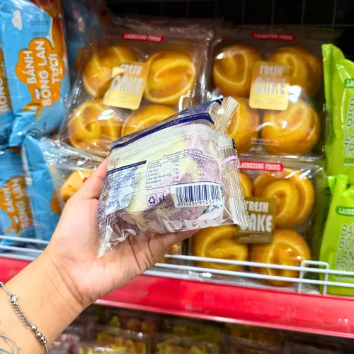 3 Bánh Mì Hamburger HAALVDE Vị Khoai Môn, Vị Chà Bông