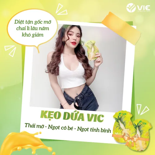 3 cách làm mới bản thân sau dịch với kẹo dứa VIC