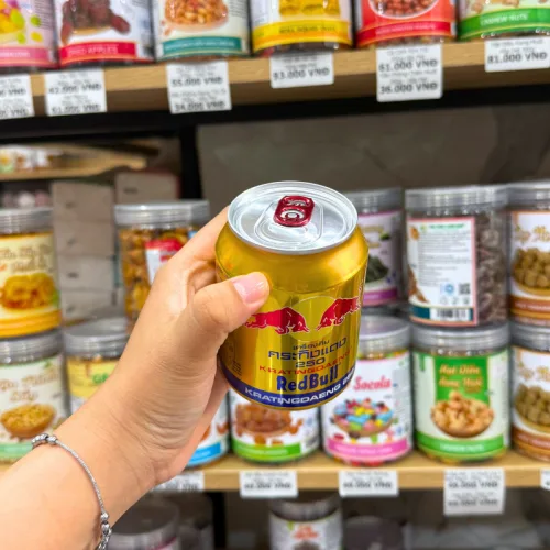 3 Lon Nước Tăng Lực Red Bull Việt Nam - Nước Ngọt Bò Cụng (250ml/Lon)