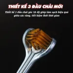 4 Bàn Chải Đánh Răng 3 Mặt Vệ Sinh Răng Miệng 18.5cm