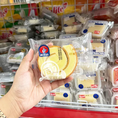 5 Bánh Bông Lan Cuộn NORBETA Vị Nguyên Bản