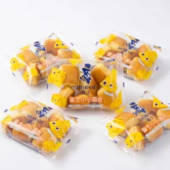 5 Bịch Bánh Mì Sữa Mini HORSH 35g/Bịch