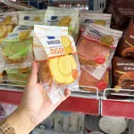 5 Cái Bánh Bông Lan Cuộn Da Hổ ZHUOGUAN 4 Màu (Vàng, Hồng, Nâu, Xanh)