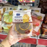 5 Cái Bánh Bông Lan Cuộn Da Hổ ZHUOGUAN 4 Màu (Vàng, Hồng, Nâu, Xanh)