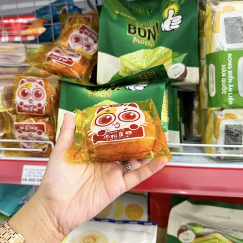 5 Cái Bánh Bông Lan Ruốc Gấu Mèo Master Min