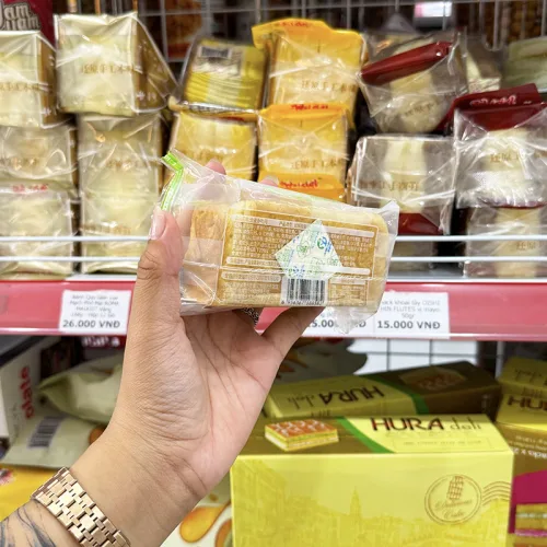 5 Cái Bánh Mì Nướng AXIQIN Lúa Mì 50% Đường