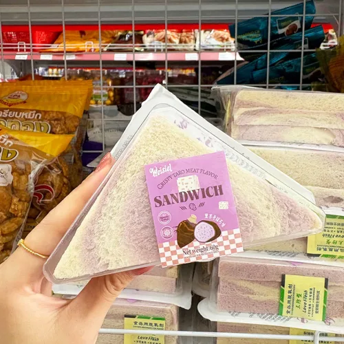 5 Cái Bánh Sandwich Weisiel Tam Giác Vị Khoai Môn