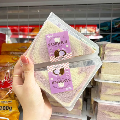 5 Cái Bánh Sandwich Weisiel Tam Giác Vị Khoai Môn