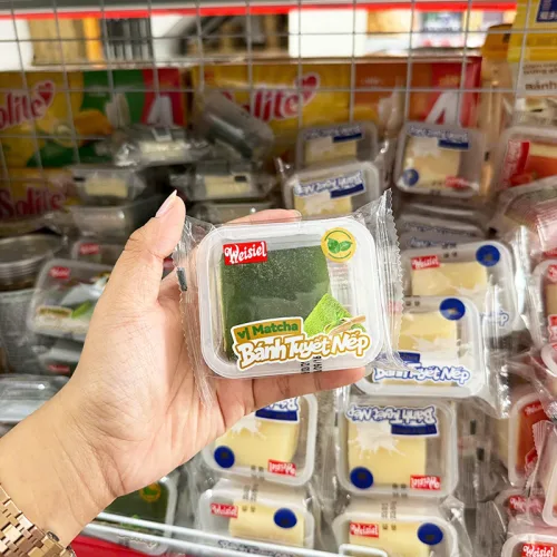 5 Cái Bánh Tuyết Nếp Weisiel Vị Matcha