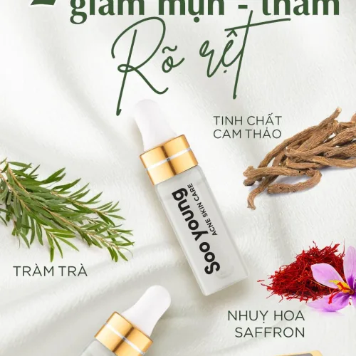 7 ngày giảm mụn cùng combo mụn SOoYOUNG