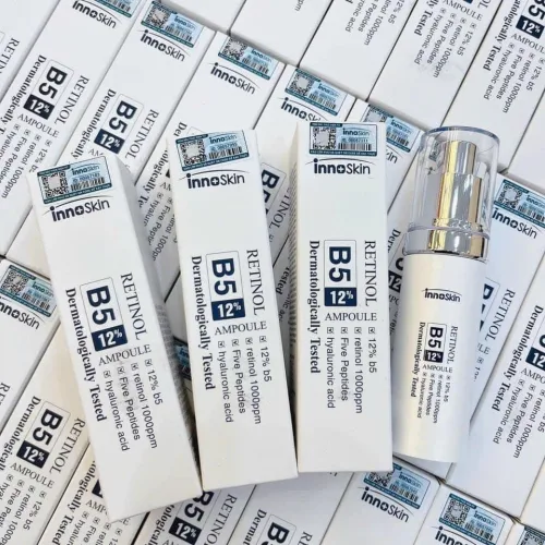 Ampouple retinol 12% chính là chìa khoá vàng cho làn da lão hoá xuất hiện nếp nhăn sạm nám