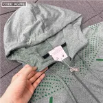 Áo khoác có nón màu xanh nhiều size
