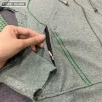 Áo khoác có nón màu xanh nhiều size