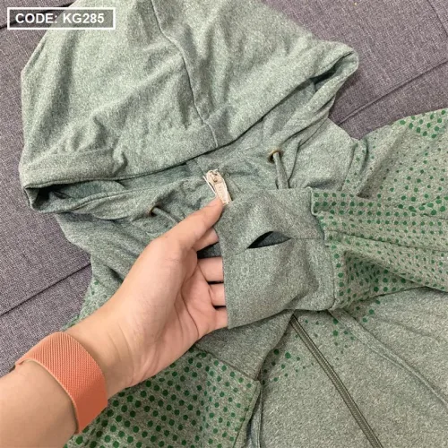 Áo khoác có nón màu xanh nhiều size