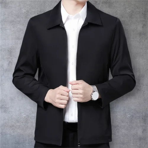 Áo Khoác Dù Nam Trơn Cổ Bẻ Cao Cấp (Có Size 3x)