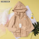 Áo khoác nữ có nón chống nắng