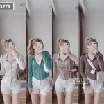 Áo khoác nữ thun tăm chống nắng QC
