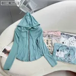 Áo khoác nữ thun tăm chống nắng QC