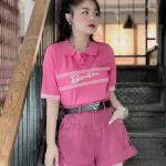 Áo len nữ Babie cổ bẻ QC(nhiều màu)