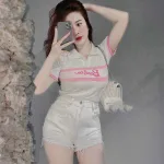 Áo len nữ Babie cổ bẻ QC(nhiều màu)