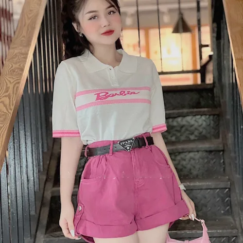 Áo len nữ Babie cổ bẻ QC(nhiều màu)