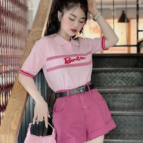 Áo len nữ Babie cổ bẻ QC(nhiều màu)