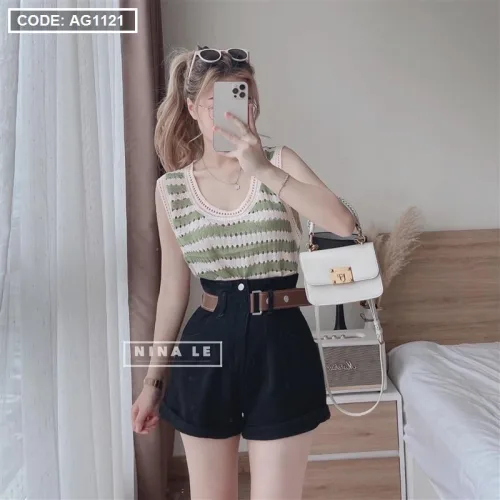Áo len nữ sát nách