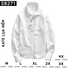 Áo Sơ Mi Nam Tay Dài Công Sở (Có size 4x)