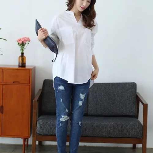 Áo sơ mi nữ trắng đảm bảo thu hút hơn với cách phối này
