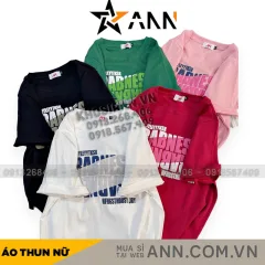Áo thun Borip form to từ 45kg - 65kg nữ In chữ DRABNESS